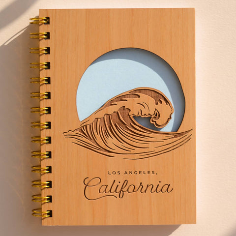 Custom City Wood Journal