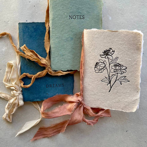 Handmade Letterpress Notebooks