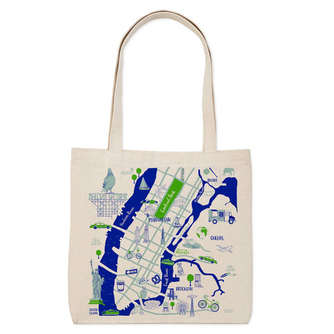 New York Illustrated Totes
