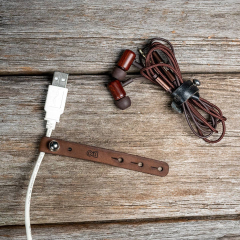 Leather Cable Organizers