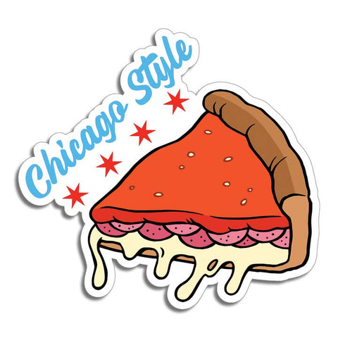 Retro Chicago Decal Stickers