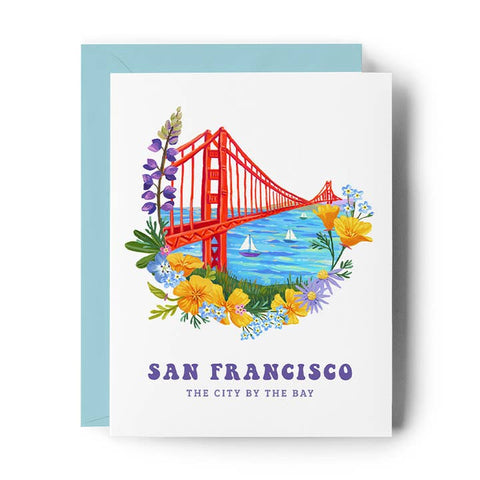 California & San Francisco Notecards