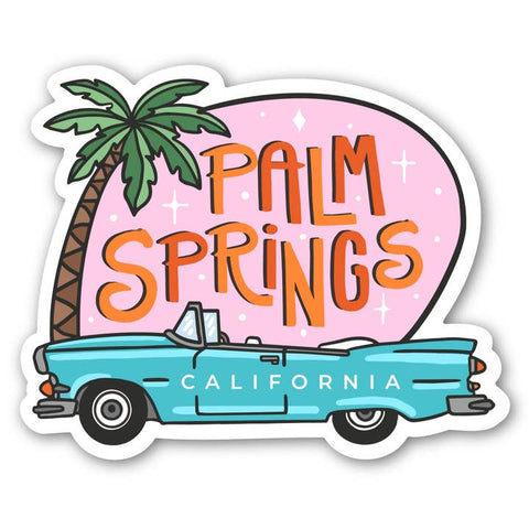 Hand-Drawn California Vinyl Stickers