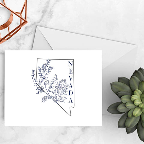 Nevada Folded Notecards