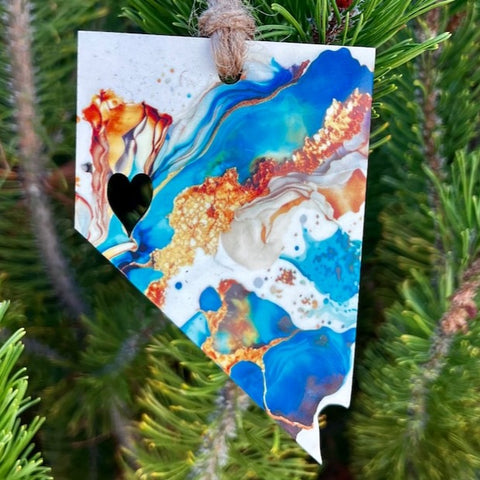 Custom Nevada Ornaments