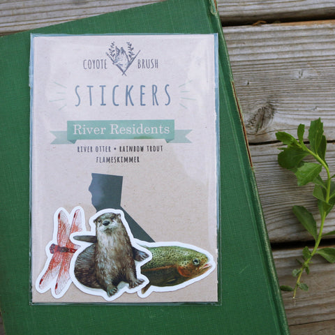 Workday Select California Flora & Fauna Sticker Sets