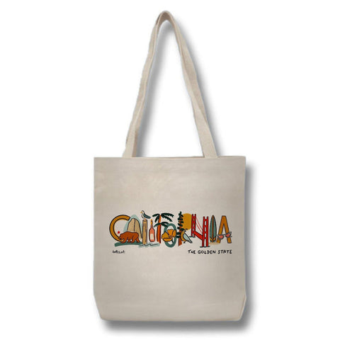 California State & City Themed Everyday Tote Bag