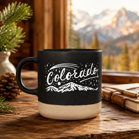 Colorado Speckled Mugs
