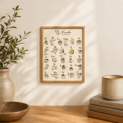 Illustrated City And State Prints