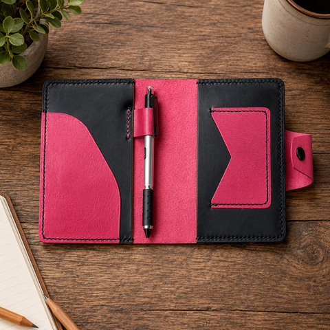 Custom Leather Notebook Folios