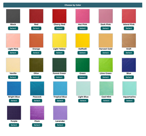 Premium Color Tissue Paper