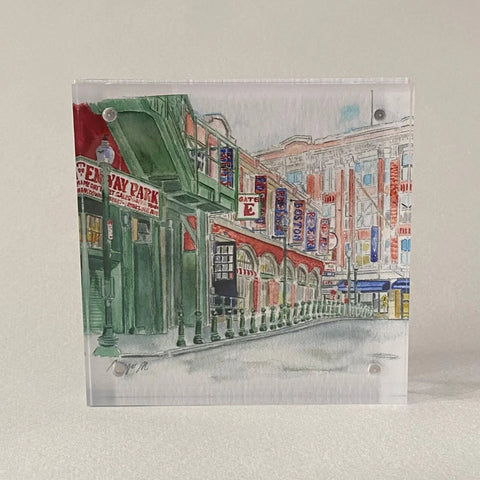 Artist Signed Boston Blocks