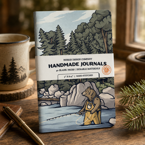 Illustrated Hand-Stitched Journals