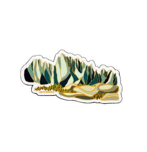 Modern Illustrated Art Stickers
