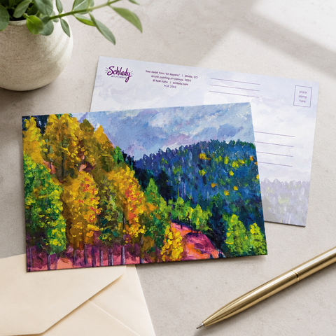 Painty Artist Postcards