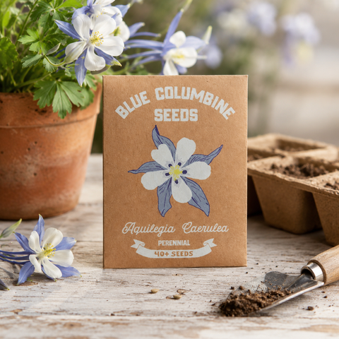 Colorado Columbine Seed Packet