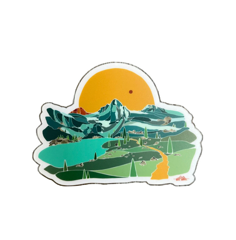 Modern Illustrated Art Stickers