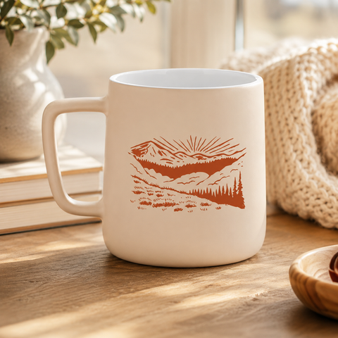 Colorado-Inspired Ceramic Mugs