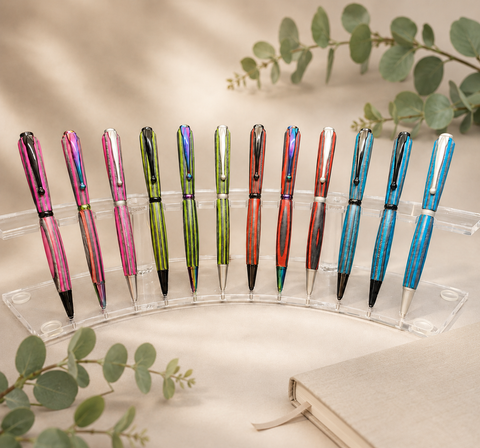 Hand-Turned Wood Pens