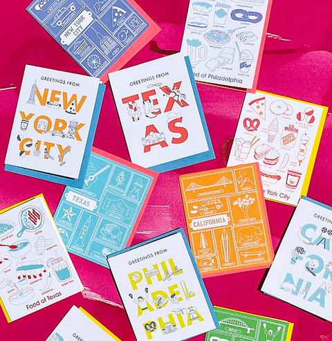 Maptote Local Love Greeting Card