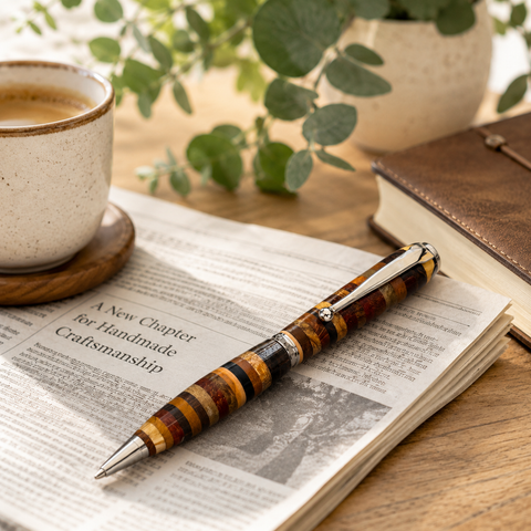 Hand-Turned Wood Pens