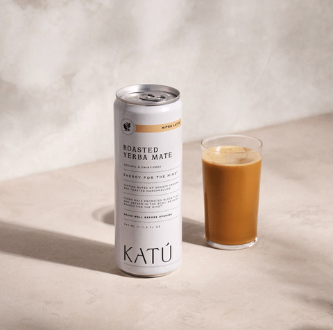 Organic Nitro Yerba Mate Latte and Mocha