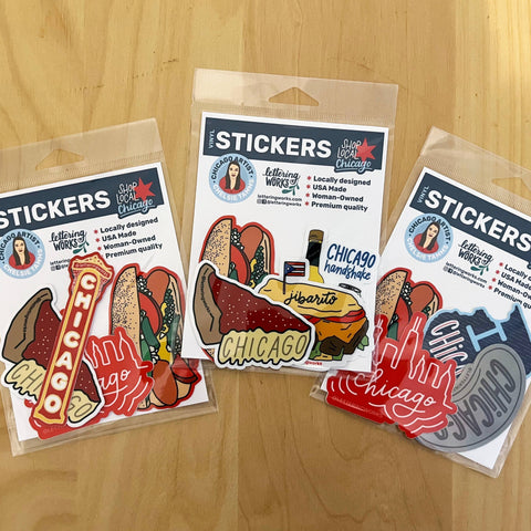 Chicago Sticker Set