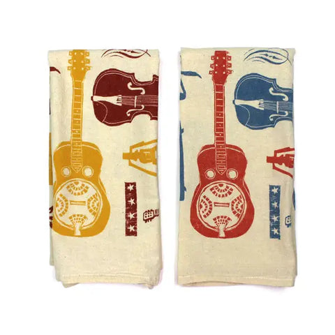 Guitar Tea Towel