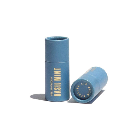 Basil Mint Lip Balm in Biogradable Tube