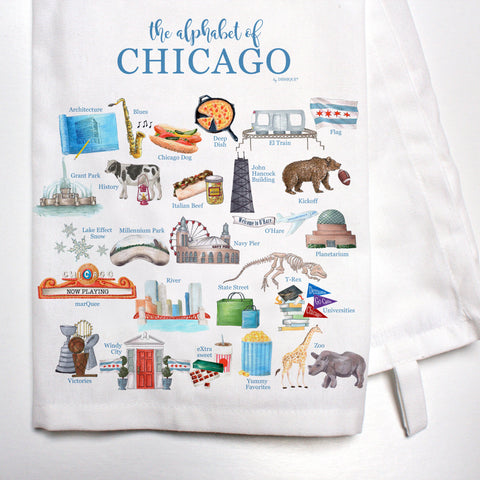 Chicago Bar Towels