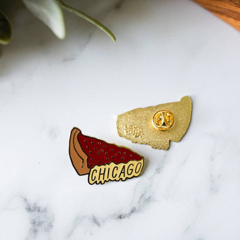 Chicago Enamel Pins