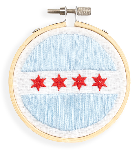 Chicago Embroidery Kit